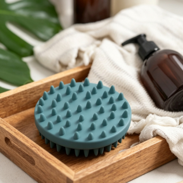 Wet Dry Scalp Care Shampoo Brush