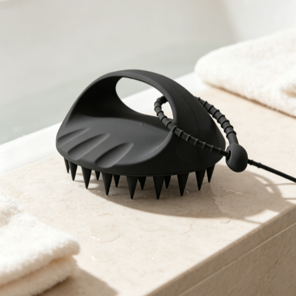 Large Silicone Scalp Massage Hair Scrubber