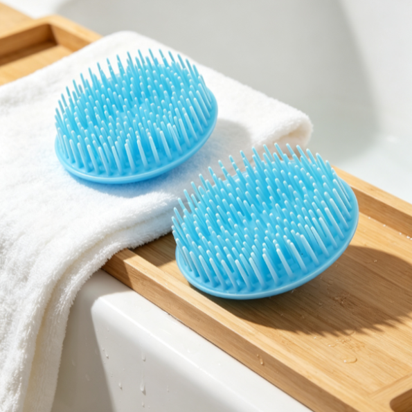 Hair Scalp Massage Brush Shampoo Cleaner