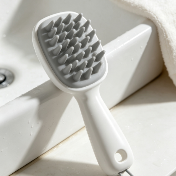 Long Handle Scalp Exfoliating Massage Brush