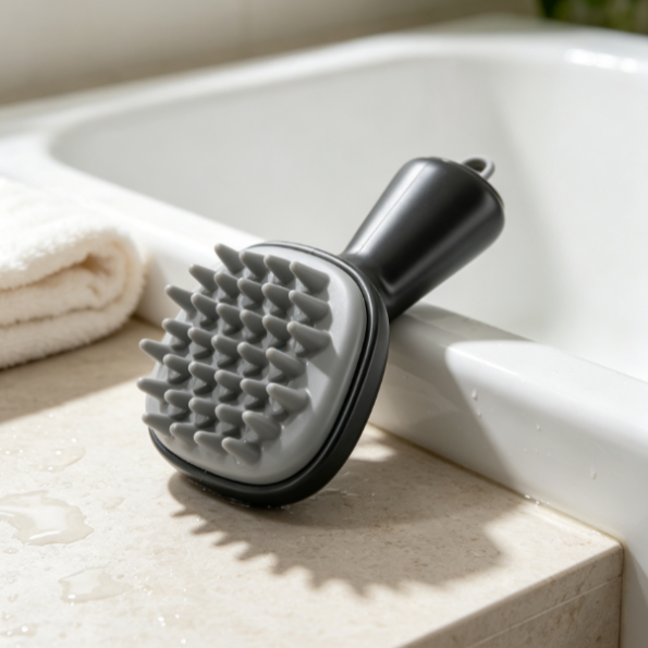 Silicone Hair Head Scrubber Massage Tool